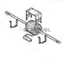 více o produktu - Motor ventiláltoru + 2x oběžné kolo pro Fancoil FCX32PAF, AERMEC